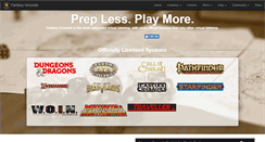 Desktop Screenshot of fantasygrounds.com